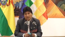 Morales declara su victoria en las elecciones presidenciales