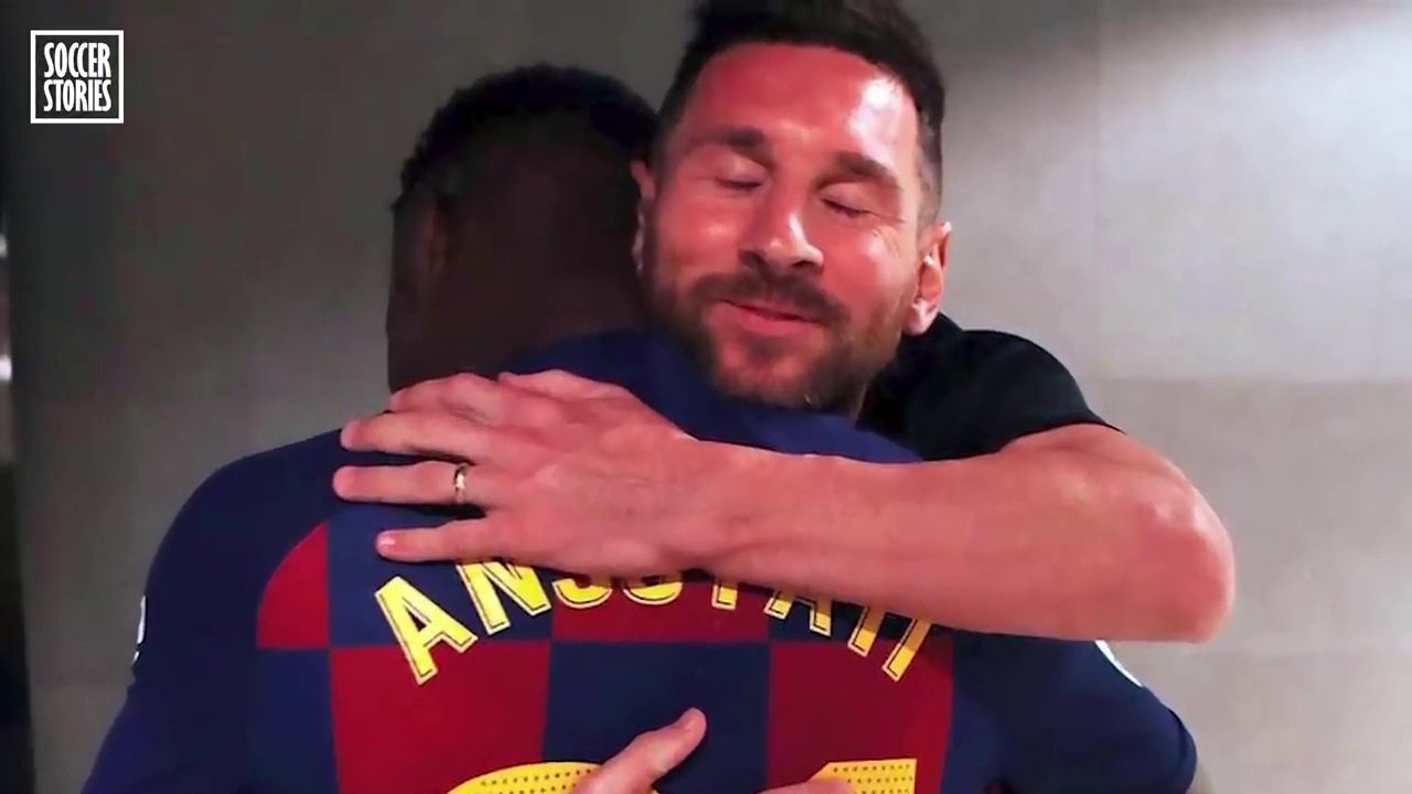 Comment Lionel Messi a pris Ansu Fati sous son aile _ Oh My Goal