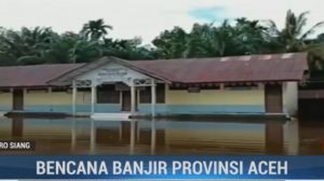Banjir dan Longsor Landa Aceh