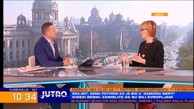 POZNATA SPISATELJICA PORUČILA SRĐANU SA TV PRVA: Ako ste Vučićeva televizija, onda je on FENOMENALAN FRAJER, VISOK, ZGODAN, ako niste Vučićeva onda ako je Srbiji alternativa onaj GROZAN MUŠKARAC koji onako vređa žene...