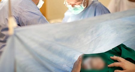 Bebek yüzü olmadan dünyaya geldi, doğum uzmanı doktor açığa alındı