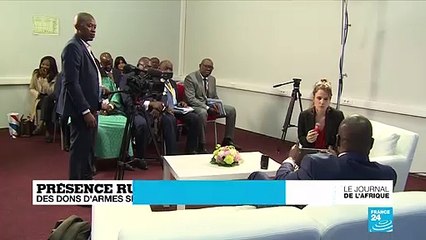 Présence russe en Centrafrique : des dons d'armes selon le président Touadéra