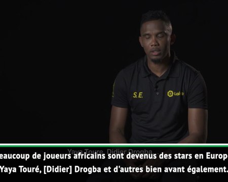 Afrique - Eto'o cite les meilleurs joueurs africains ayant évolué en Europe