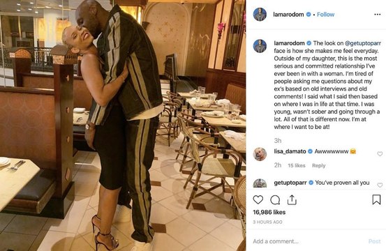 Lamar Odom 'tired' of talking about exes