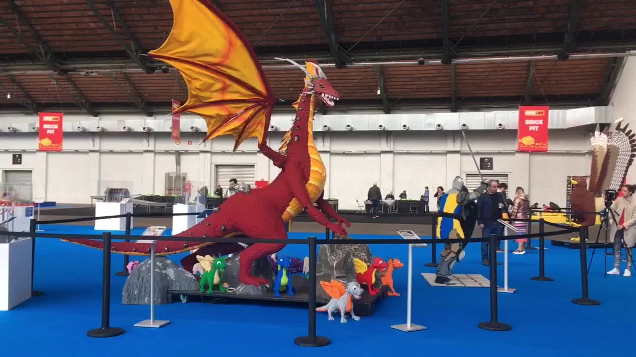 Bruxelles : Brick Live, l’expositio Lego intera...