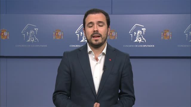 Alberto Garzón: La exhumación de Franco parecía un homenaje de Estado sin serlo