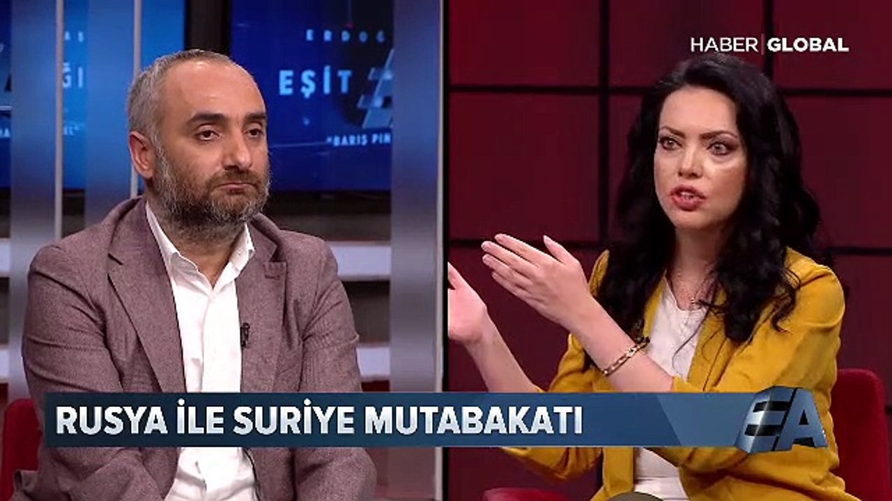 İsmail Saymaz ve Merve Şebnem Oruç canlı yayında yine birbirine girdi