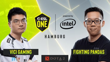 Dota2 - Fighting PandaS vs. Vici Gaming - Game 2 - Group A - ESL One Hamburg 2019