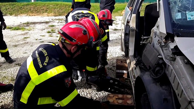 Des militaires de la sécurité civile en immersion chez les pompiers de la Meuse