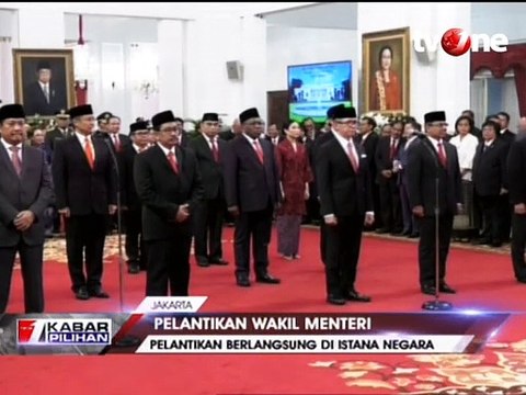Presiden Jokowi Lantik 12 Wakil Menteri di Istana Negara