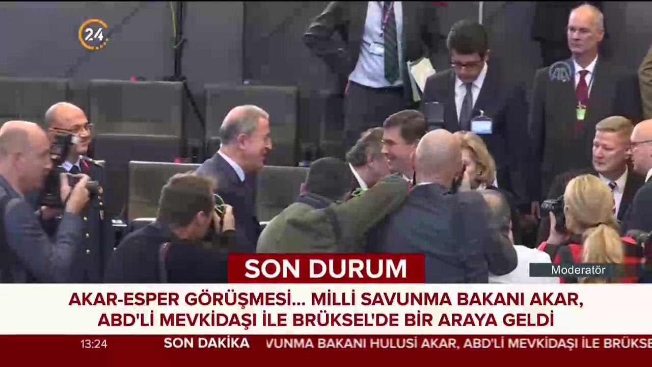 Hulusi Akar, NATO Savunma Bakanları Toplantısına katıldı