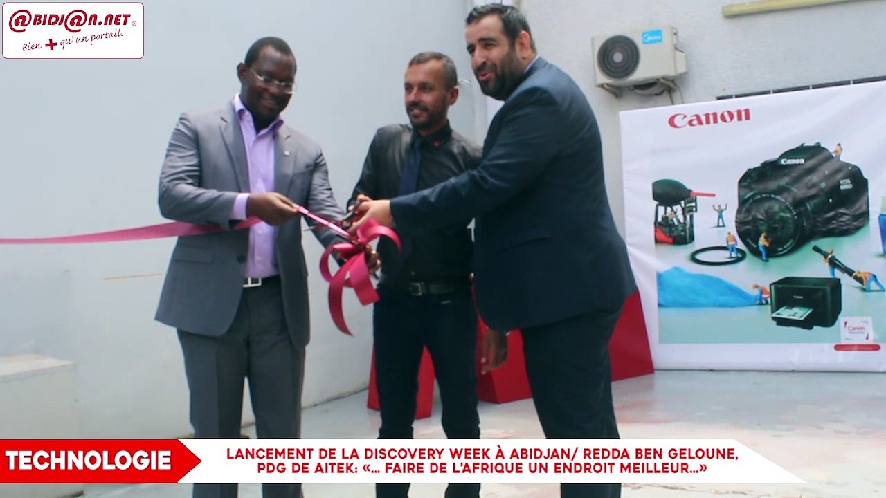 Lancement de la Discovery Week à Abidjan: Redda Ben Geloune, PDG de AITEK- «… faire de l’Afrique un endroit meilleur…»