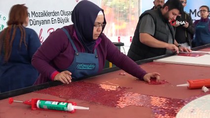 Barış Pınarı Şehitleri Anısına Dev Bayrak