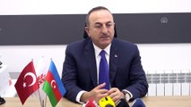 Çavuşoğlu: 'Hakkında kırmızı bülten olan biriyle (Terörist Mazlum Kobani) müttefiklerimizin görüşmesi kabul edilemez' - BAKÜ