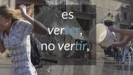 Fundéu BBVA: “verter”, no “vertir”