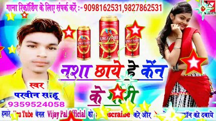 Nasha chhaye he ken ke gori | नशा छाये हे केन के गोरी |new cg song | parveen sahu | vijay pal official