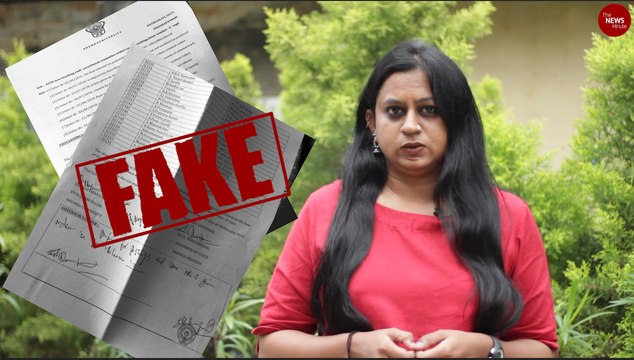 TNM Fact check: Recruitment letters about 40 job openings in Andhra University are fake