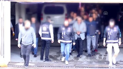 Mezat çetesi üyeleri adliyeye sevk edildi