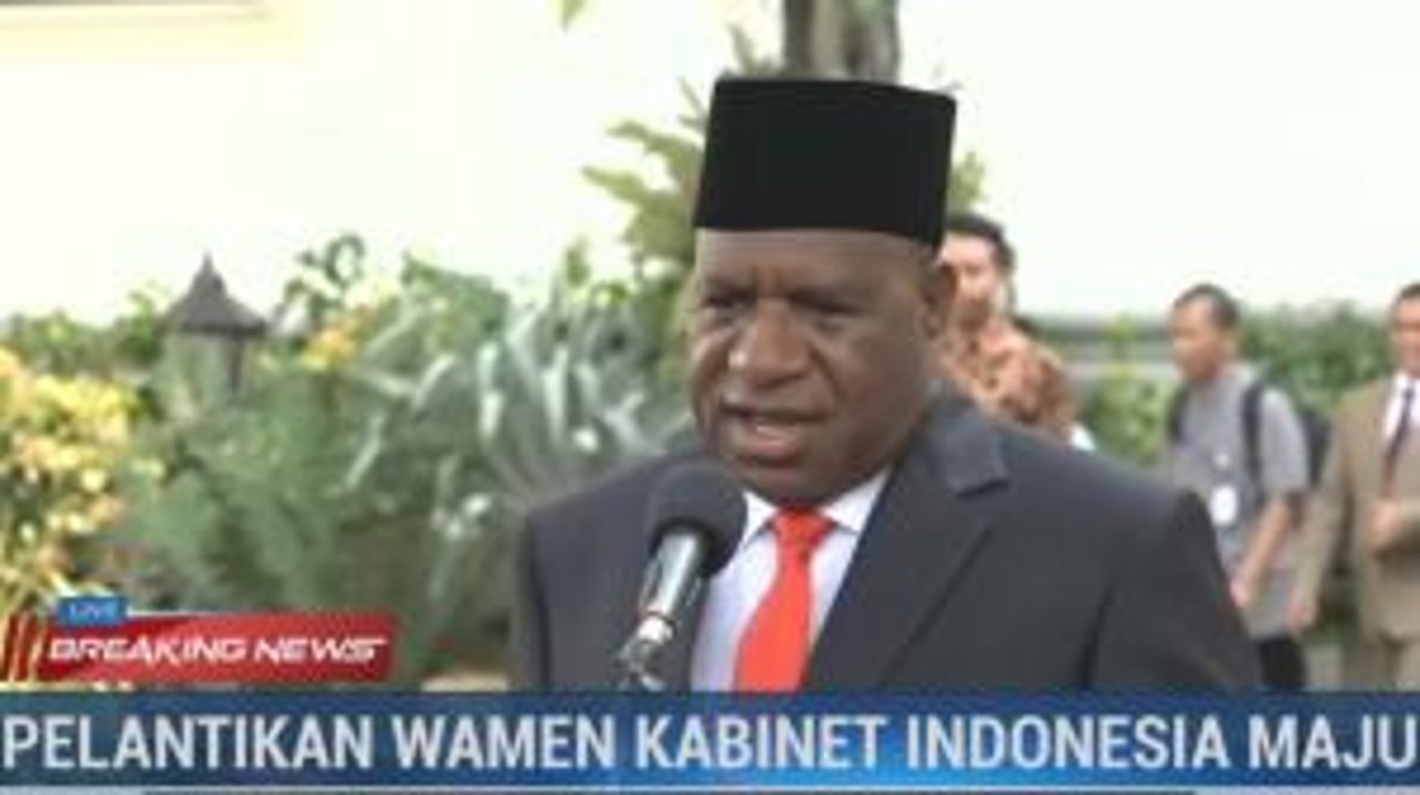 John Wempi Wetipo, Putra Papua yang Ditunjuk Jokowi Jadi Wamen PUPR