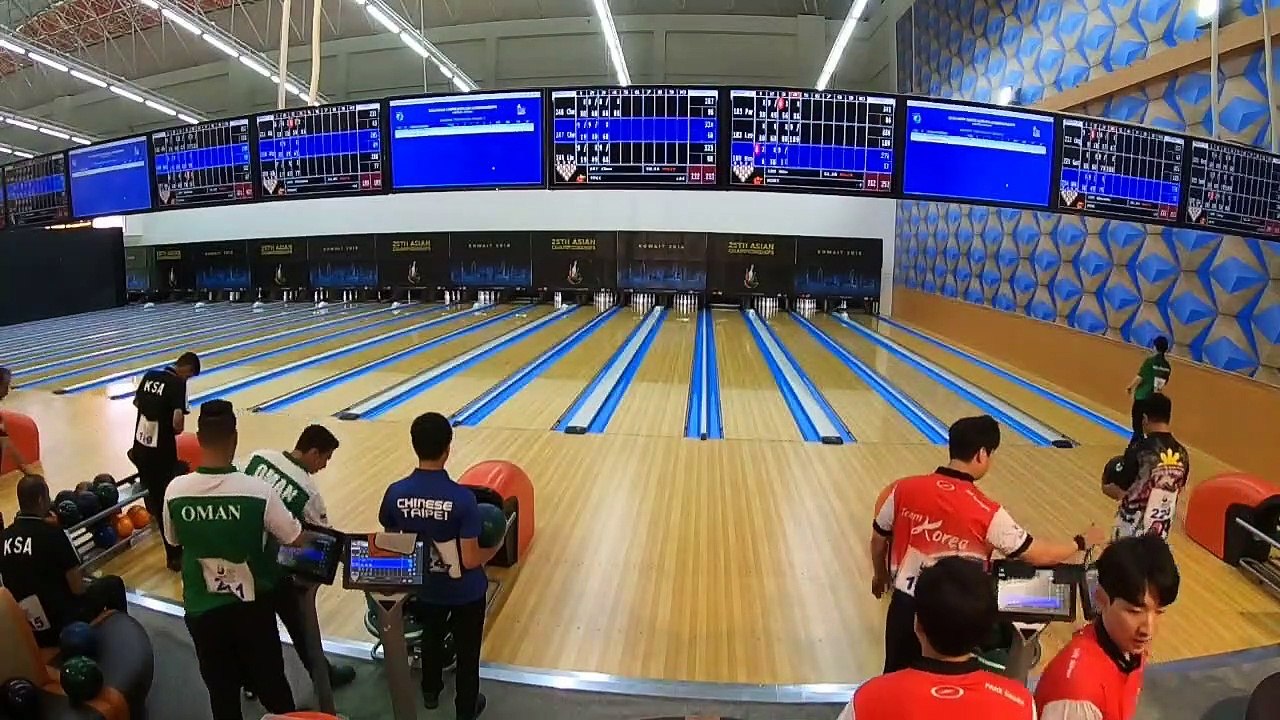 Trios Squad 2 Block 1 - Lanes 41-48 - 25th Asian Tenpin Bowling Championships 2019