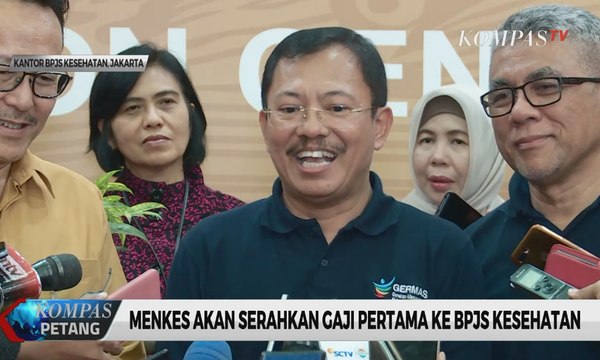 Menkes Akan Serahkan Gaji Pertama Ke BPJS Kesehatan