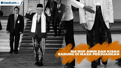 Ma'ruf Amin dan Kisah Sarung di Masa Perjuangan