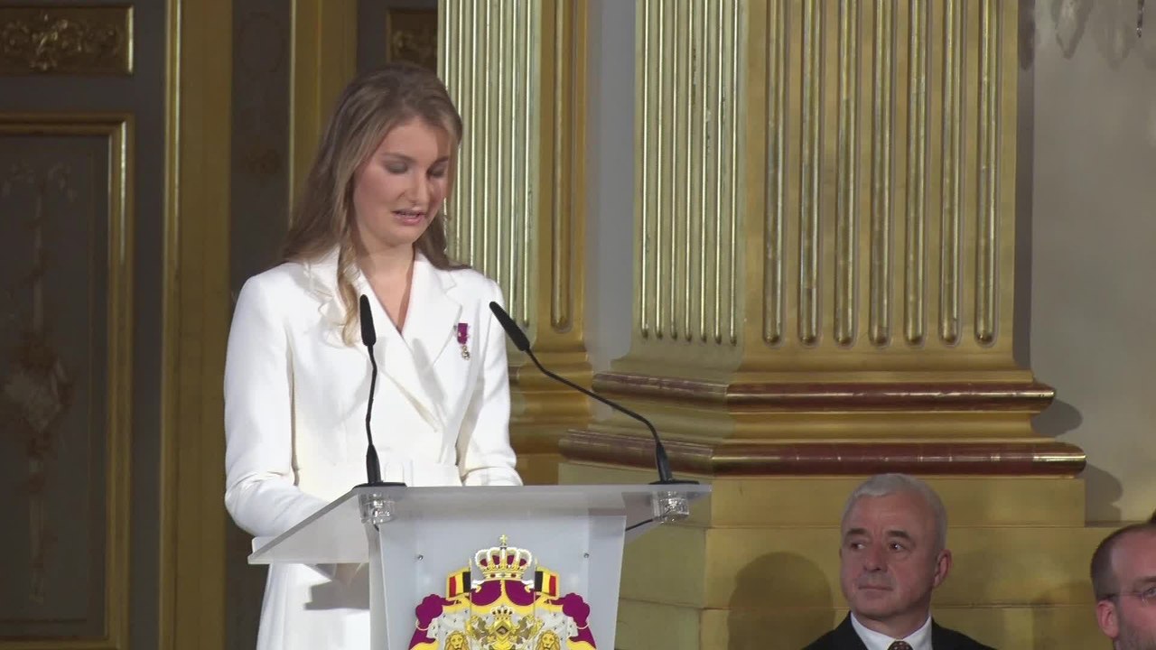 La princesse Elisabeth: "Le pays peut compter sur mon engagement"