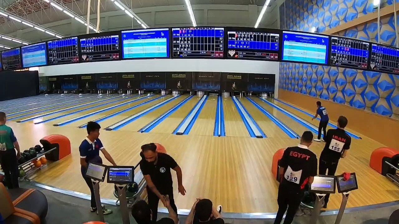 Trios Squad 2 Block 1 - Lanes 41-48 - 25th Asian Tenpin Bowling Championships 2019