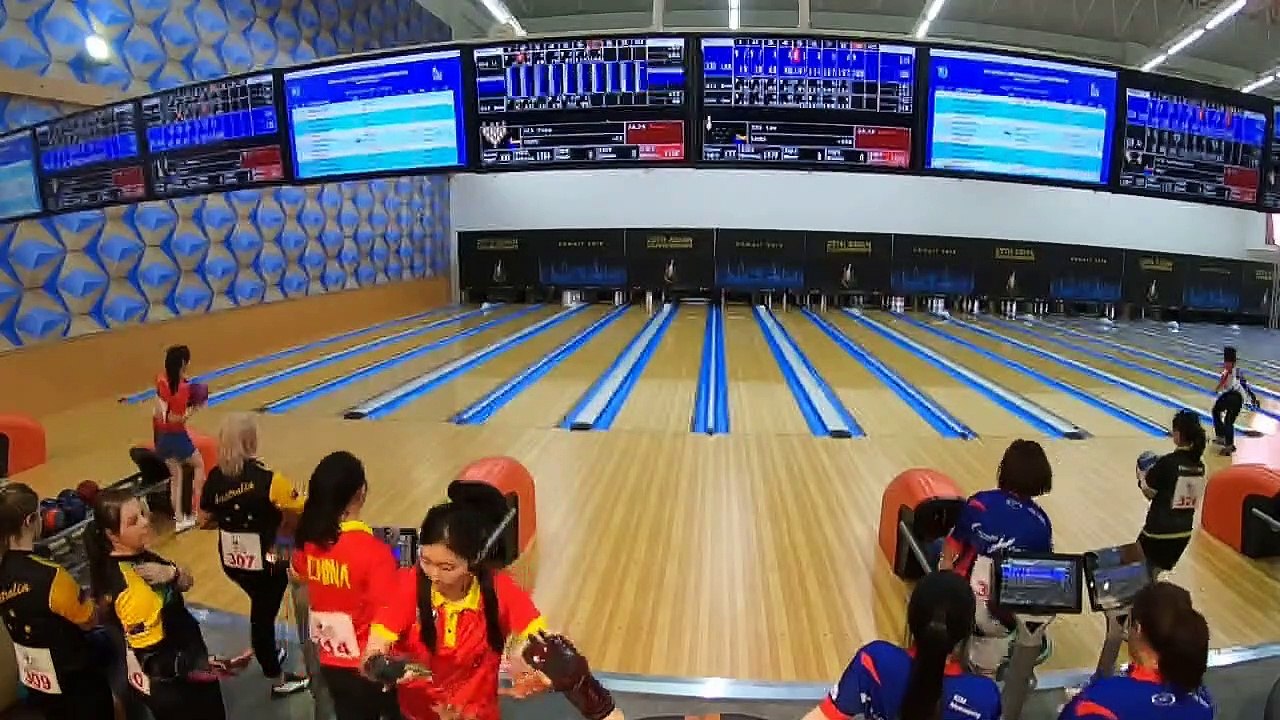 Trios Squad 2 Block 1 - Lanes 3-10 - 25th Asian Tenpin Bowling Championships 2019