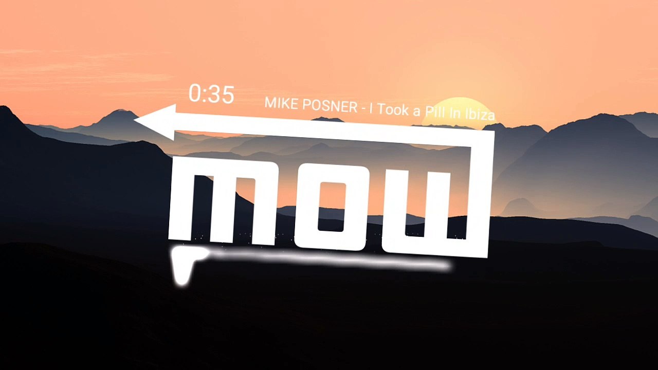 MIKE POSNER - I Took a Pill In Ibiza