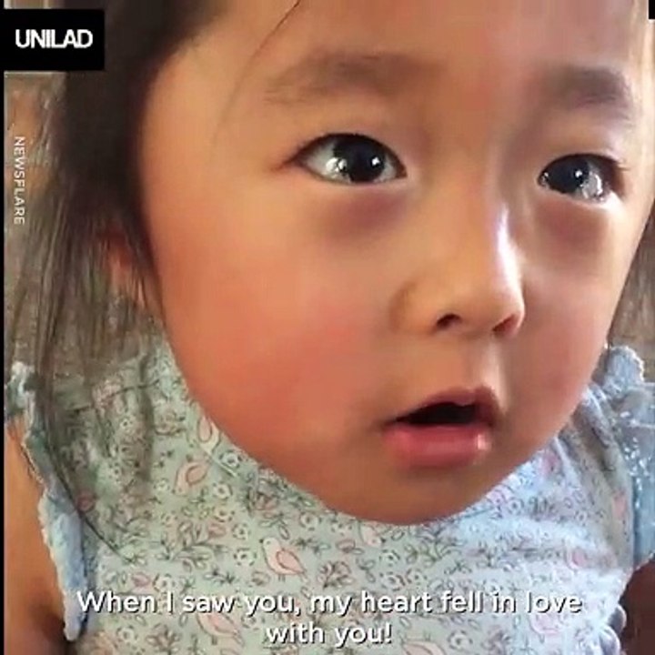 Little Gabby tells her adopted mom about how she felt the first time she saw her... ❤❤