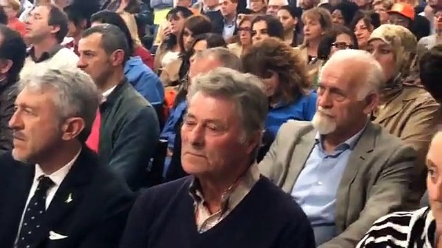 Salvini a Cerbara, frazione di Città di Castello (Perugia) (25.10.19)
