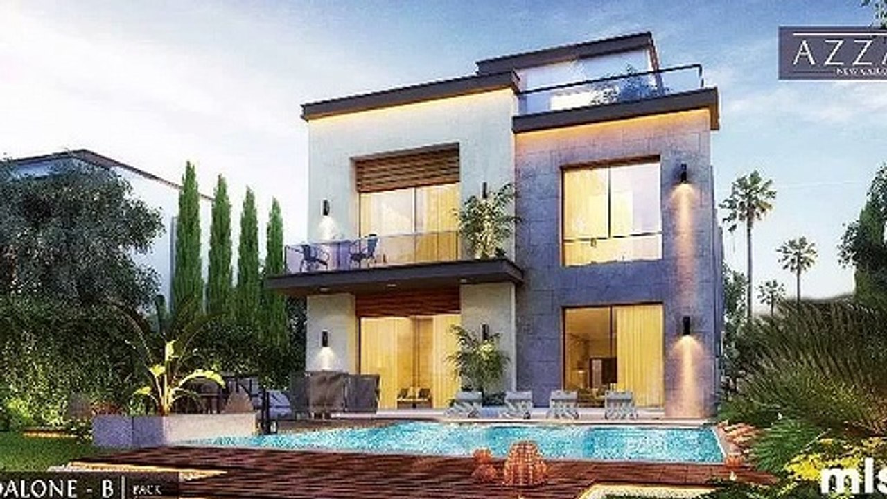 فيلا مستقله للبيع بكمبوند ازار القاهرة الجديدة494 م