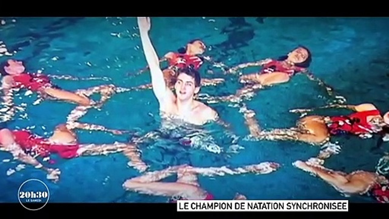 Le champion de natation synchronisée Benoît Beaufils a attendu trente ans pour réaliser son rêve
