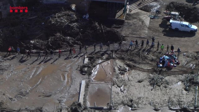 Bombers siguen buscando a los desaparecidos por el temporal