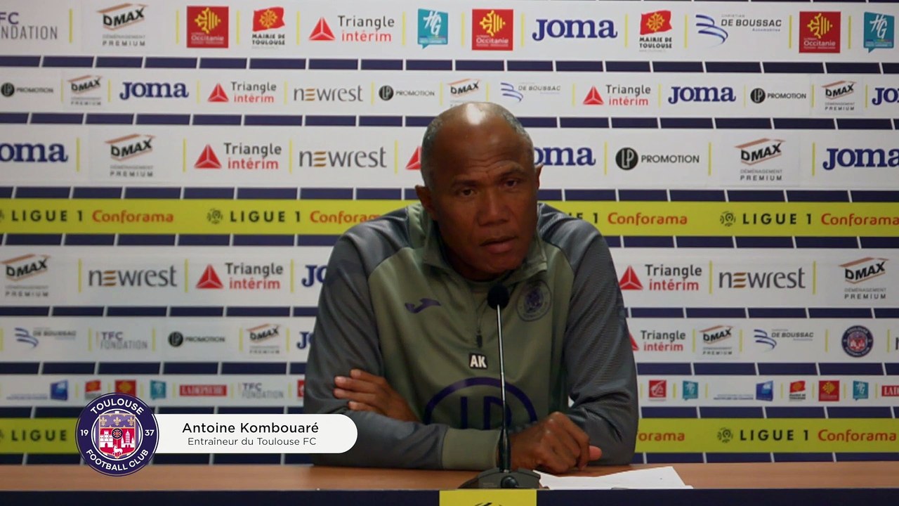 "On va devoir faire un grand match", la conférence de presse d'avant-match d'Antoine Kombouaré avant Rennes/TFC