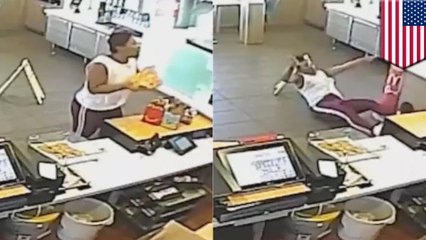 Angry McDonald's customer throws food, gets the blender