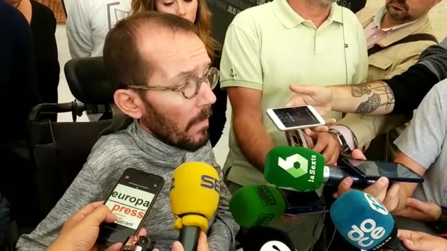 Echenique cree que hay muchas señales que apuntan a pacto entre PP, PSOE y Cs