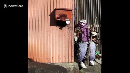 Creepy dolls are used to replace locals in Japanese village