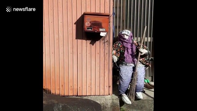 Creepy dolls are used to replace locals in Japanese village