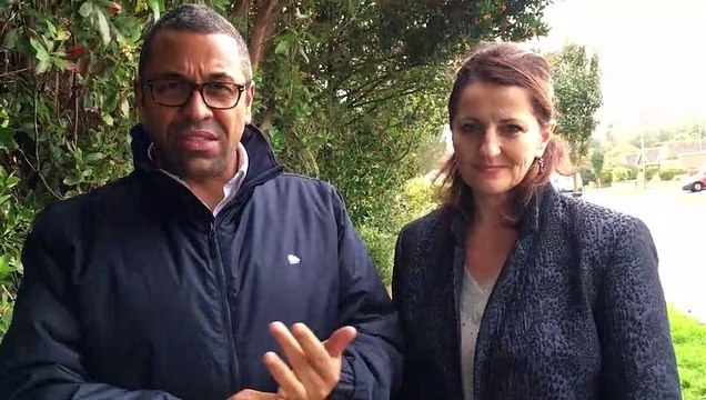James Cleverly MP visits Eastbourne