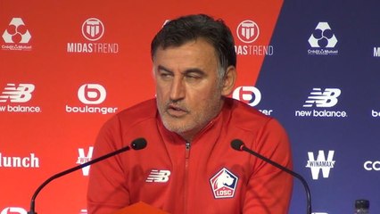 Lille: 11e j. - Galtier : "La Ligue 1 ? Pas plus faible que la saison dernière"