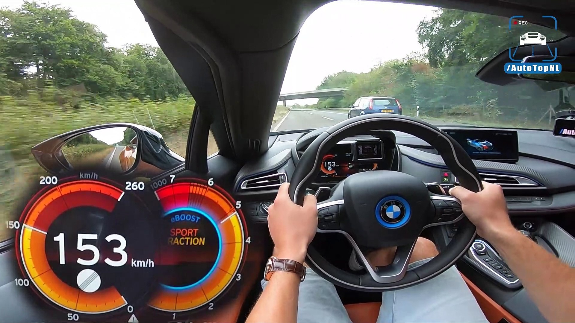 2020 BMW i8 TOP SPEED on AUTOBAHN (NO SPEED LIMIT) by AutoTopNL