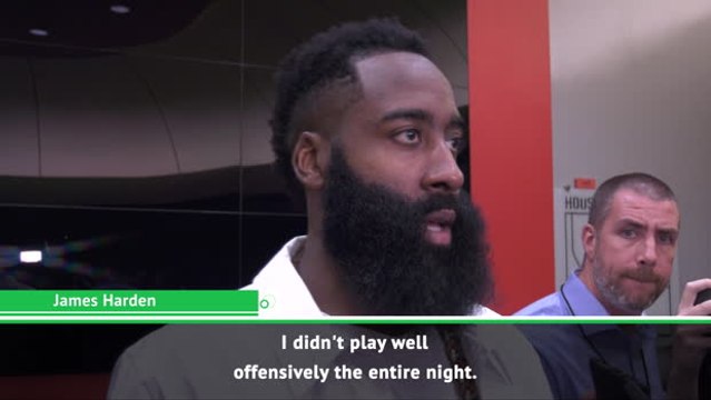 Harden and Westbrook take responsibility for Rockets defeat