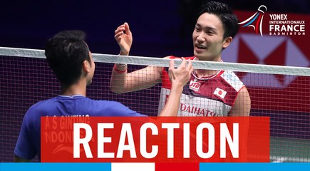 FRENCH OPEN - MS - 1/4 - Anthony Ginting (INA) VS Kento Momota (JPN)