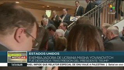 EEUU: nuevos testimonios incriminan a Trump con chantaje a Ucrania