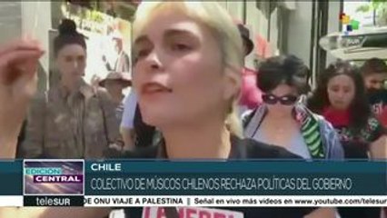 Colectivo de Músicos de Chile rechaza políticas del gobierno de Piñera