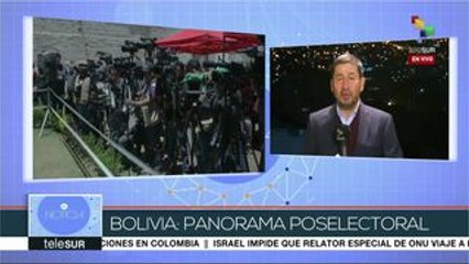 Mercado: Oposición intenta posicionar matriz de un fraude en Bolivia