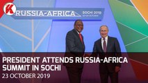 Uhuru Attends Russia-Africa Summit In Sochi