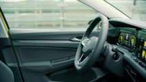 The new Volkswagen Golf 8 - Interior Design in Lime Yellow